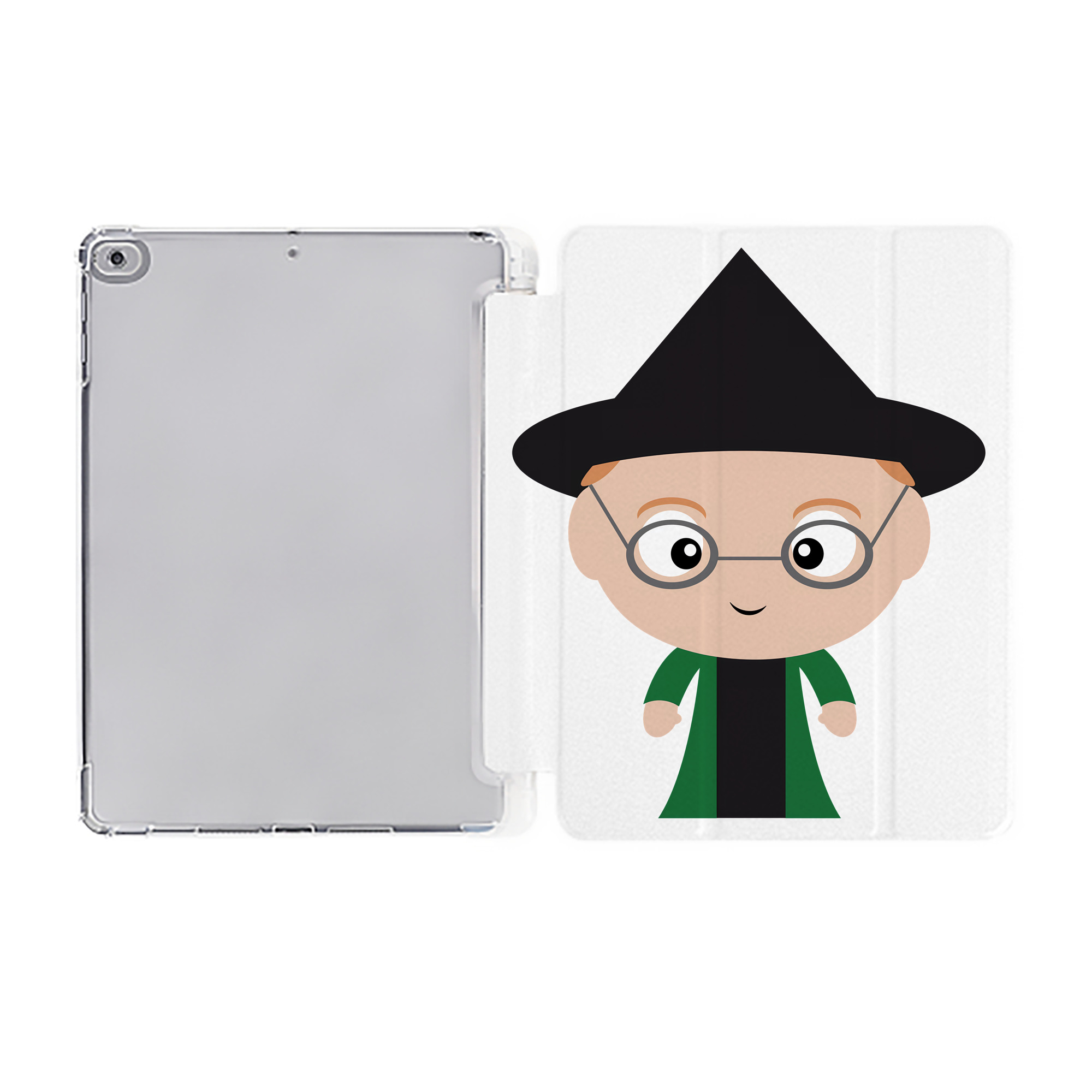 （画像用） Harry Potter ハリー・ポッターシリーズ IPad ケース ペン収納付き 三つ折りスタンド PUレザー×シリコン 対応機種9.5/10.5/10.9インチ